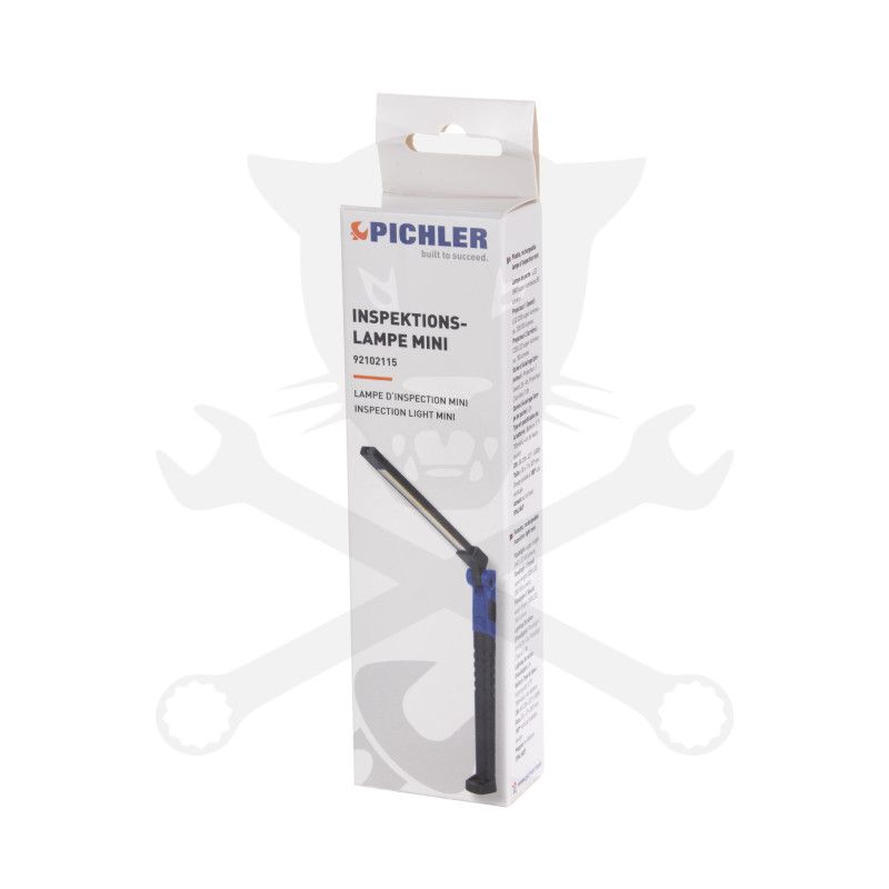 Szerelőlámpa LED COB ledes 7 mm vékony 3 funkciós akkus USB + mágnes