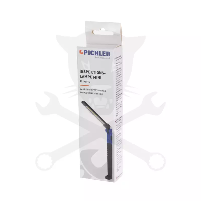 Szerelőlámpa LED COB ledes 7 mm vékony 3 funkciós akkus USB + mágnes