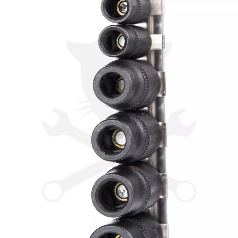 Adapter készlet menetfúrókhoz 10 db-os 4 lapú M1.5-M12 -mágneses