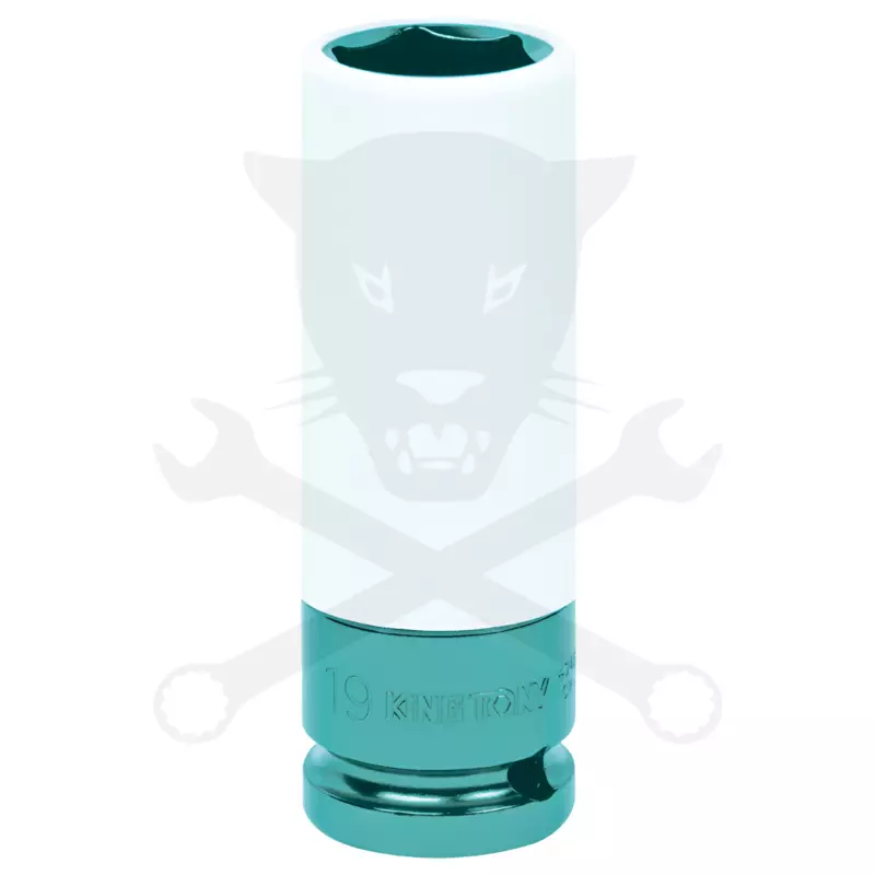 Dugókulcs gépi, 1/2" 6 lap vékonyfalú - alu felnire 19 mm