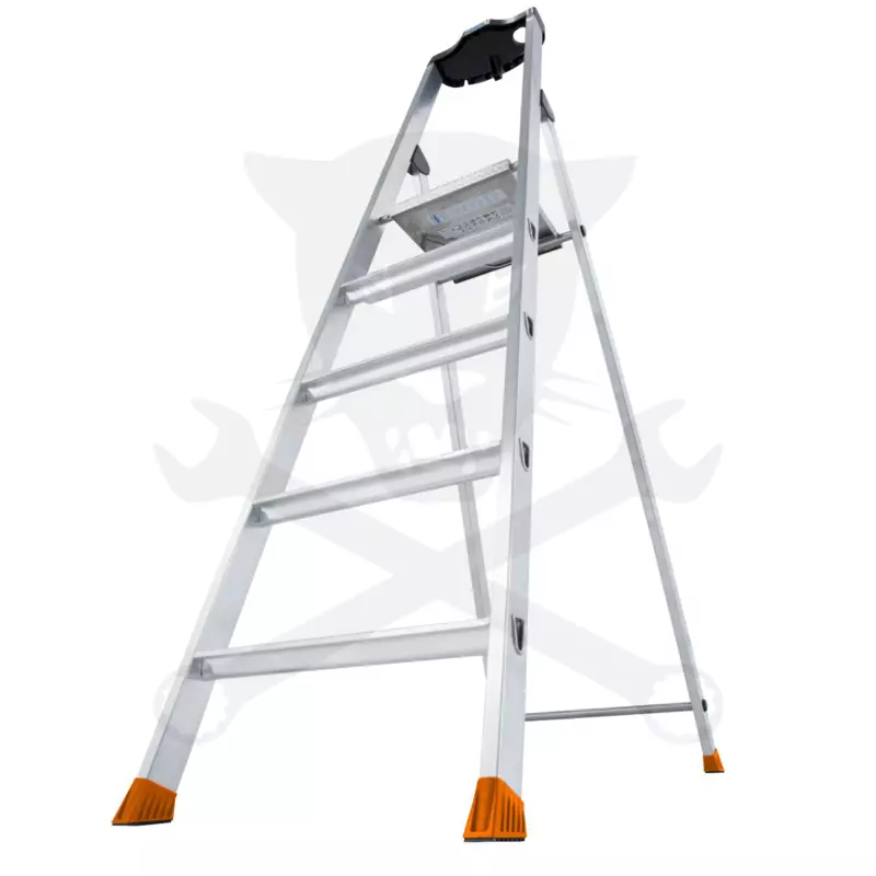 Létra kiegészítő lábdugópár 33x20 mm Hátsó láb narancs - KRAUSE Monto