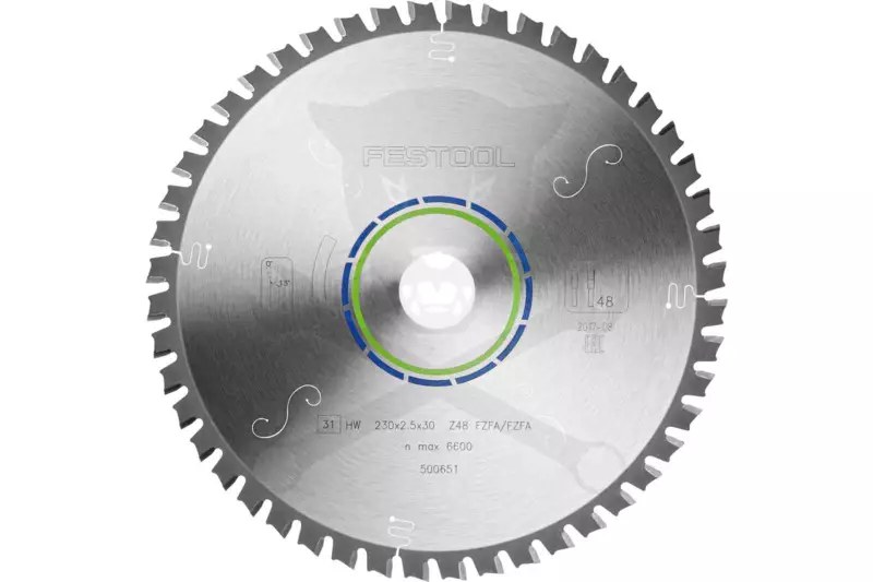 Körfűrészlap, keményfémlapkás alumíniumhoz 230x2.5x30 mm F48 - Festool