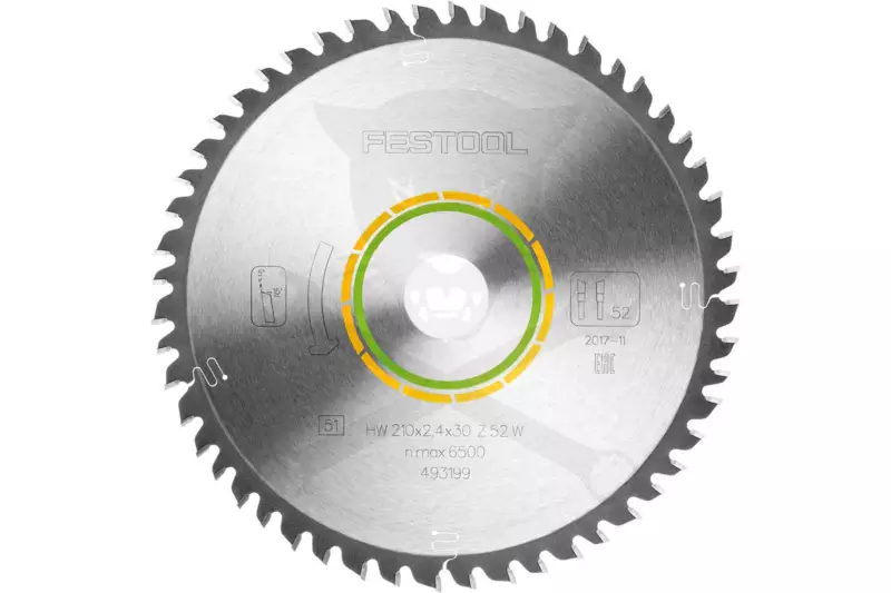 Körfűrészlap, keményfémlapkás fához 210x2.4x30 mm W36 - Festool