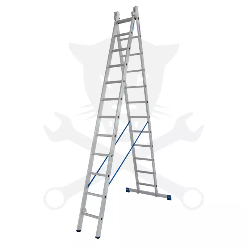 Létra ALU létrafokos sokcélú álló 2x12 fokos - Krause STABILO