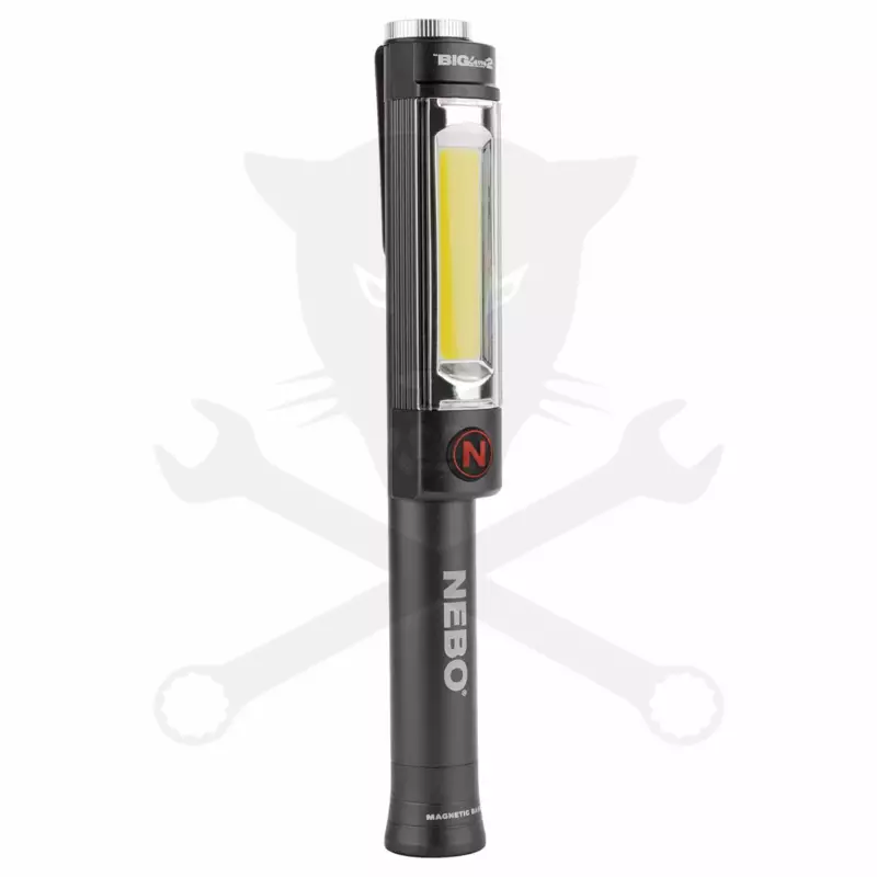 Szerelőlámpa LED COB + 1 ledes - vészvillogós - 500 lm