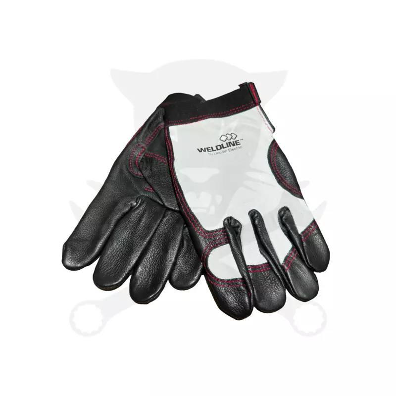 Kesztyű hegesztő, hő-lángálló- WELD'fit "L" marhabőr+kevlar -Lincoln