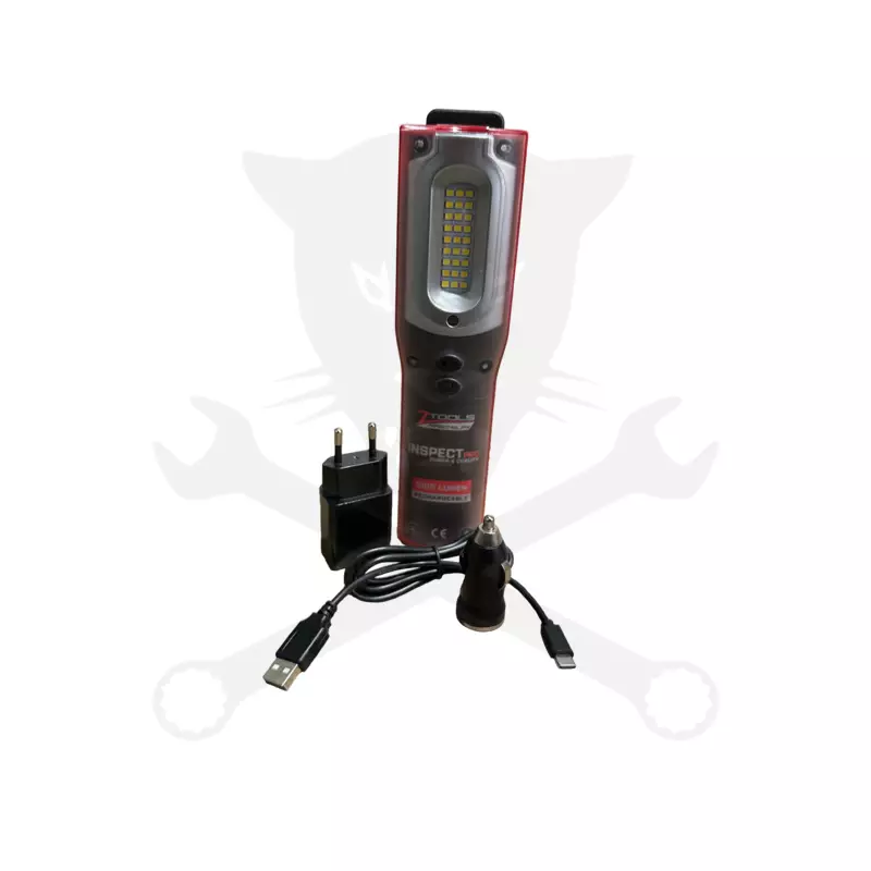 Szerelőlámpa (LED lámpa) 1000 L IP54 USB-s mágneses készlet