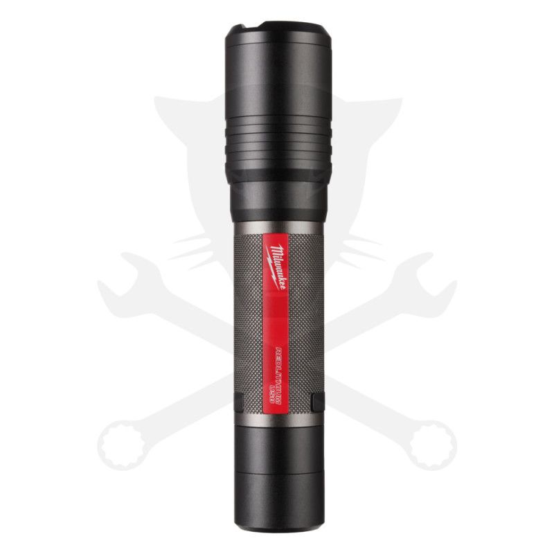 Szerelőlámpa (Zseblámpa) újratölthető USB-s, 2000 lm 3.0 Ah - Mil. (L4 FL2000-3)