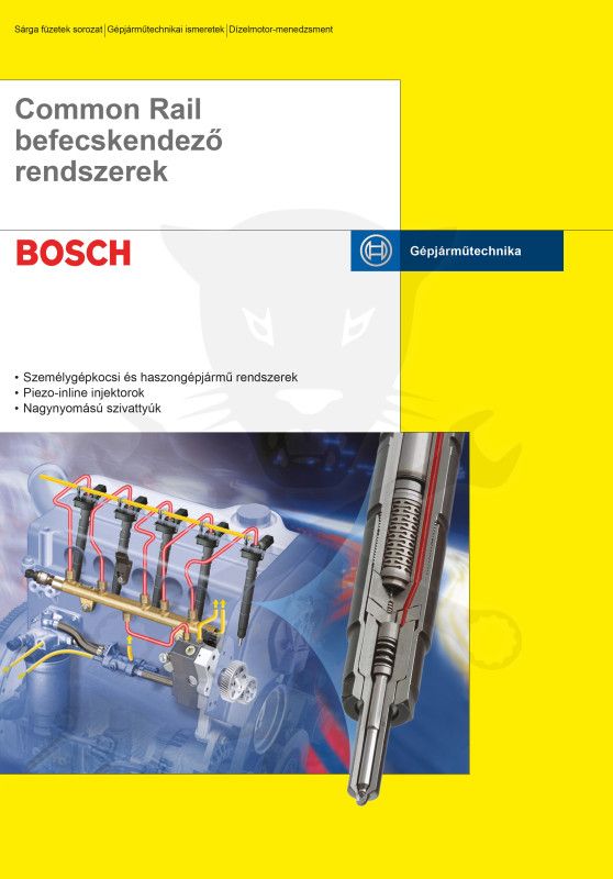 Szakkönyv Common Rail befecskendező rendszerek