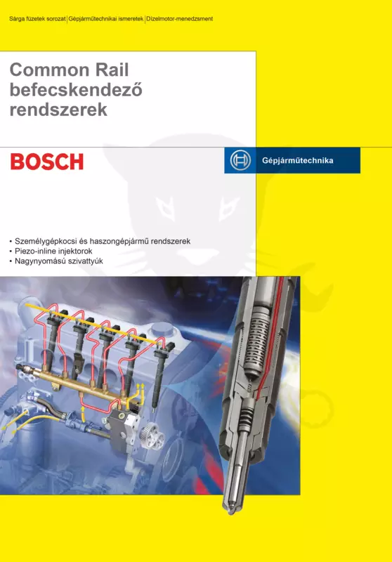 Szakkönyv Common Rail befecskendező rendszerek