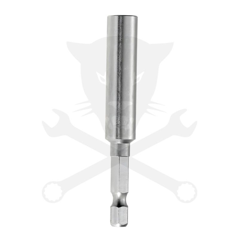 Bit tartó adapter 1/4"- 57x11 mm-es bithez mágneses