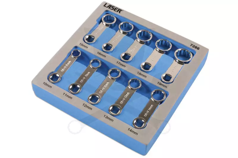 Adapter kulcs-készlet nyomatékkulcshoz 3/8" 10 db-os 10-19 mm