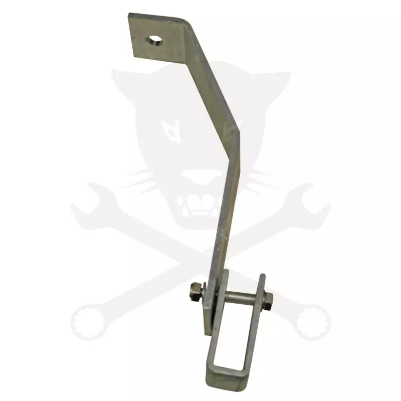Aknalétra ACÉL létrafokoshoz fali rögzítő horganyzott - 280-330 mm