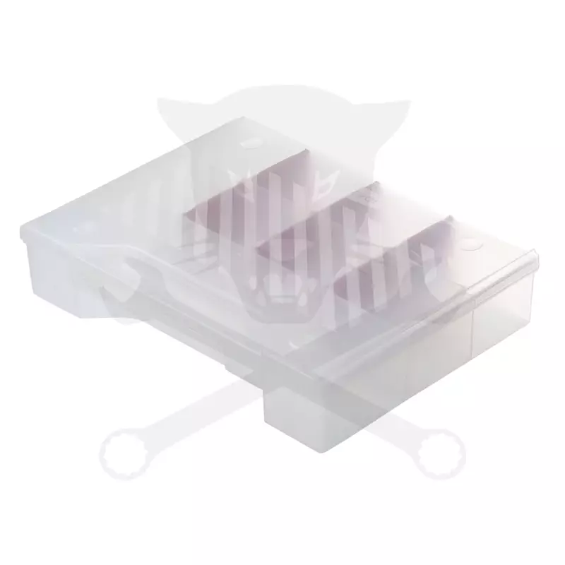 Szortimenter tárolódoboz variálható rekeszek 250x186x52 mm - Connect
