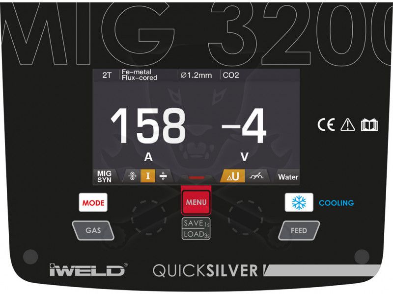 Hegesztő inverter Gorilla PocketMIG 3200 Double Pulse