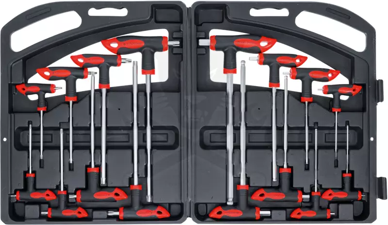 T-kulcs készlet imbusz és Torx 16-részes készlet -BGS