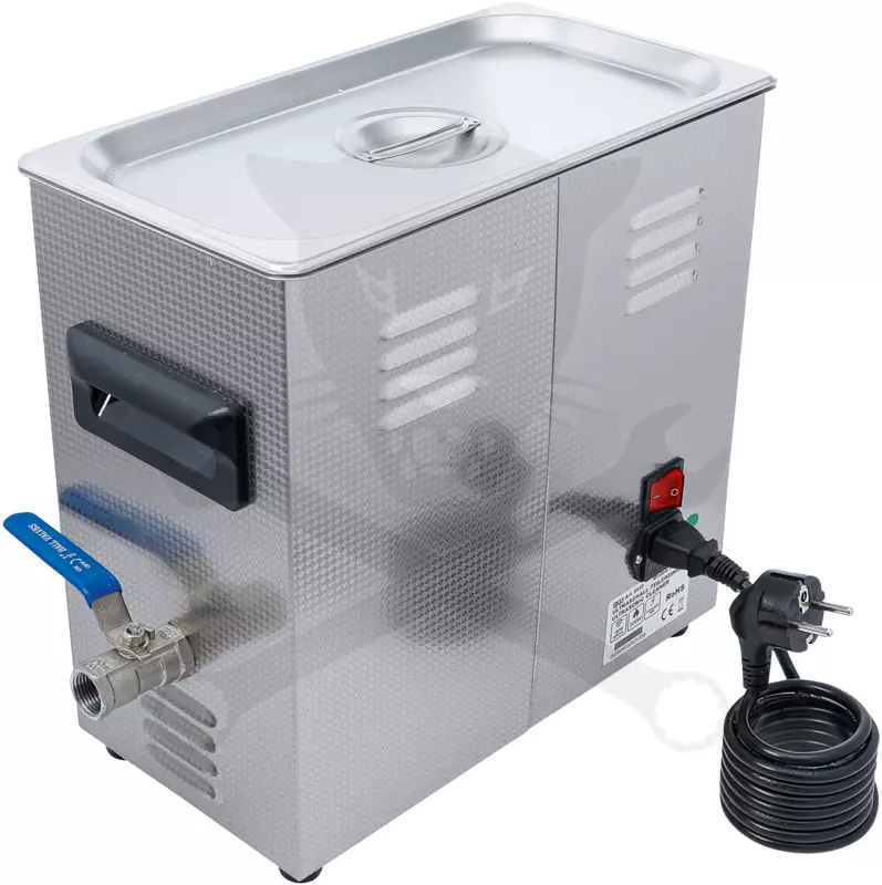 Ultrahangos tisztító berendezés  6,5 liter 180W + fűtés 300W
