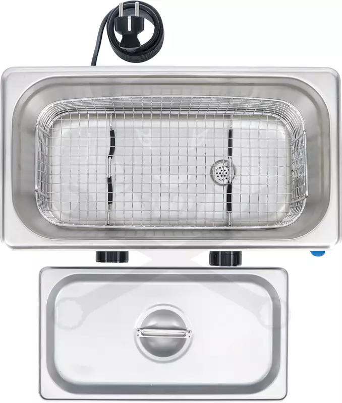 Ultrahangos tisztító berendezés  6,5 liter 180W + fűtés 300W