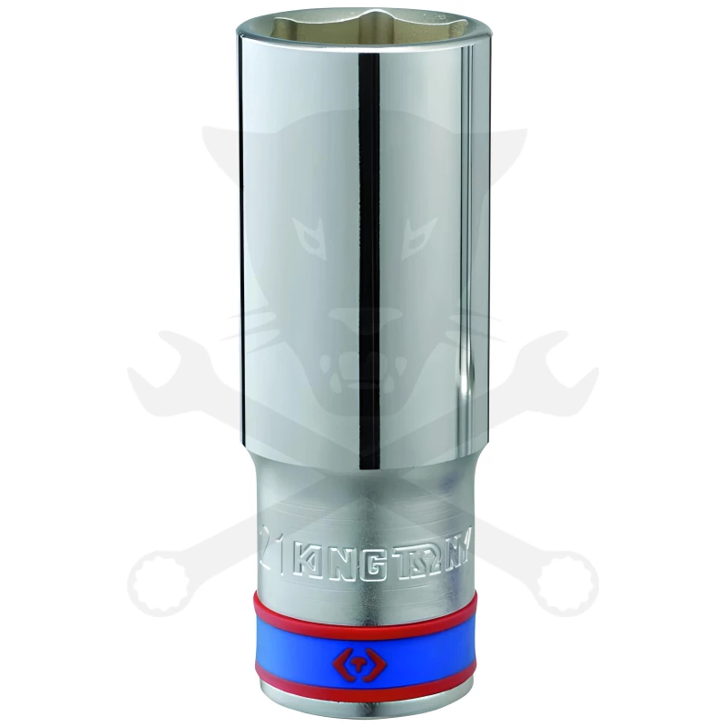 Dugókulcs - crowafej 1/2" 6 lap hosszú 17 mm KingTony