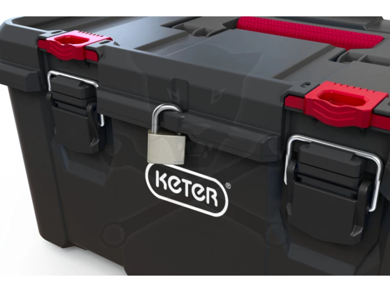 Szerszámos láda, gurulós - 150 L tárolórendszer Stack'N'Roll - KETER