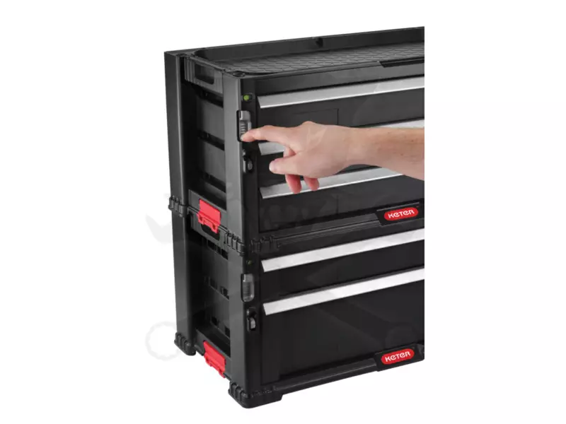Szerszámos láda - tárolórendszer 2 fiókos - ToolChest - KETER