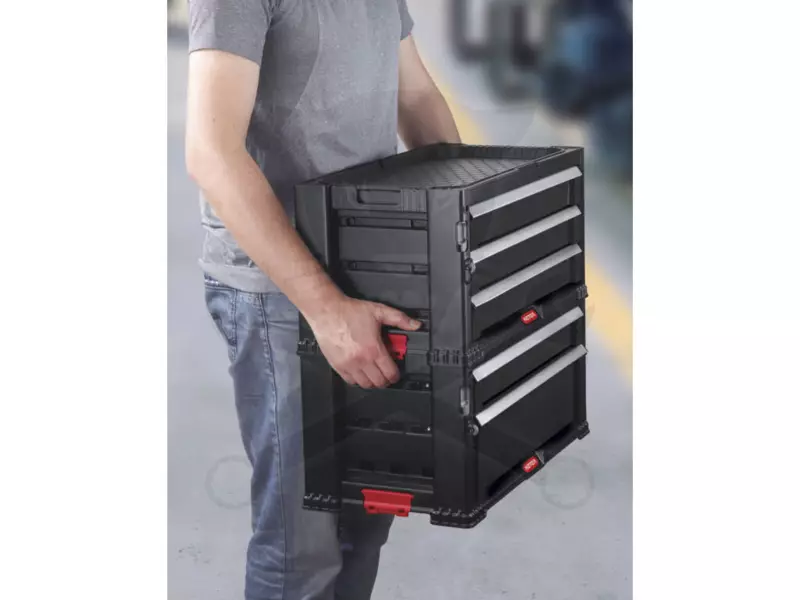 Szerszámos láda - tárolórendszer 3 fiókos - ToolChest - KETER
