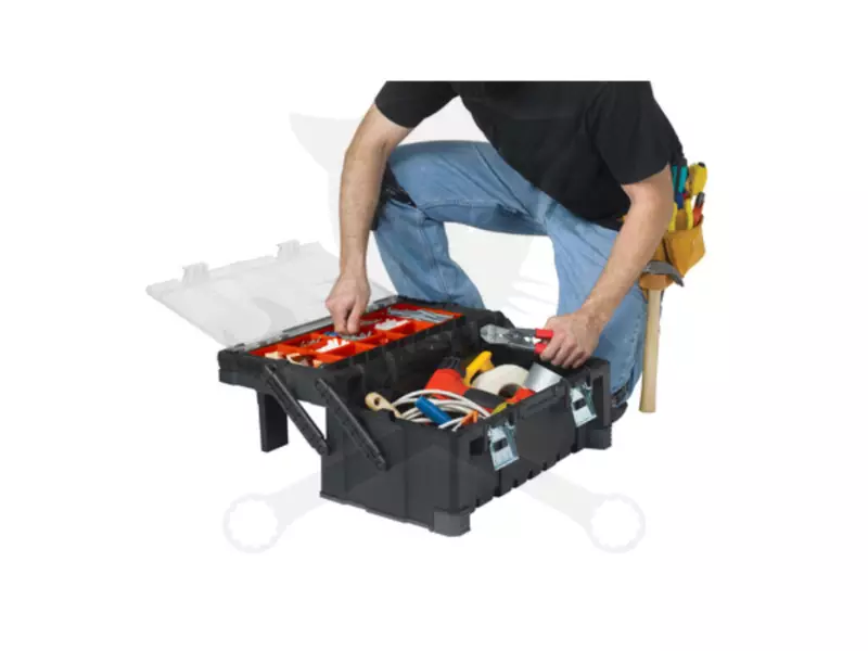 Szerszámos láda - szortimenter 567x314x245 mm "22 - Cantilever - Keter