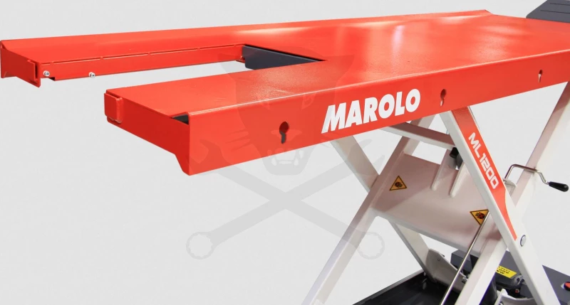 Motorkerékpár szerelő/emelő állvány 600 kg elektro-hidraulikus - MAROLO