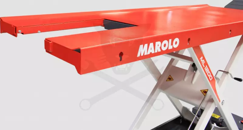 Motorkerékpár szerelő/emelő állvány 600 kg elektro-hidraulikus - MAROLO