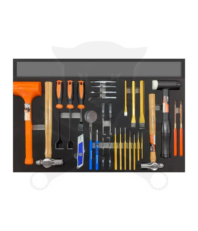 Szerszámkészlet, tálcás 30 db-os - USA SERIES - SP Tools