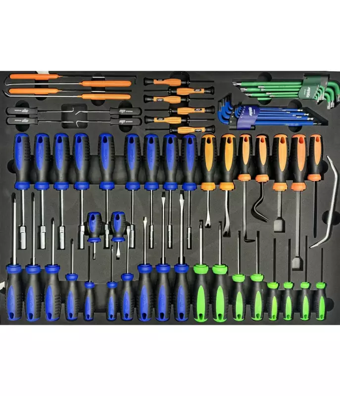 Szerszámkészlet, tálcás 33 db-os - USA SERIES - SP Tools (SPUSS022)