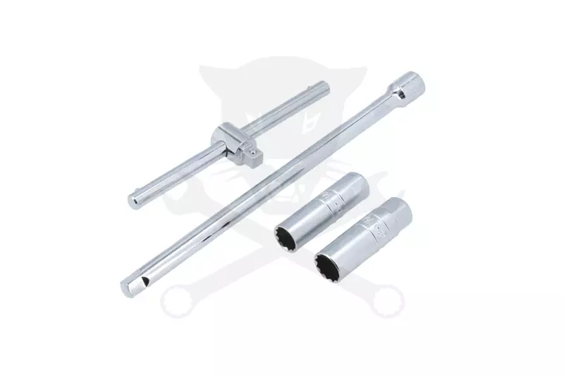 Gyújtógyertya csuklós T-fogantyús 3/8" 4db-os - Laser