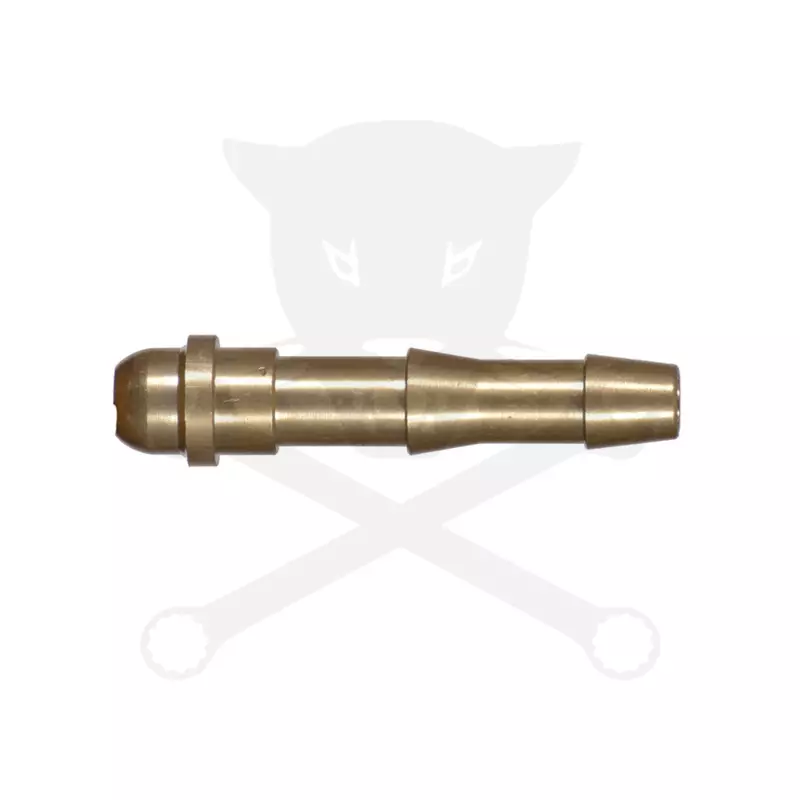 Gáz csatlakozó - RÉZ - tömlővég 6,3 mm 1/4"