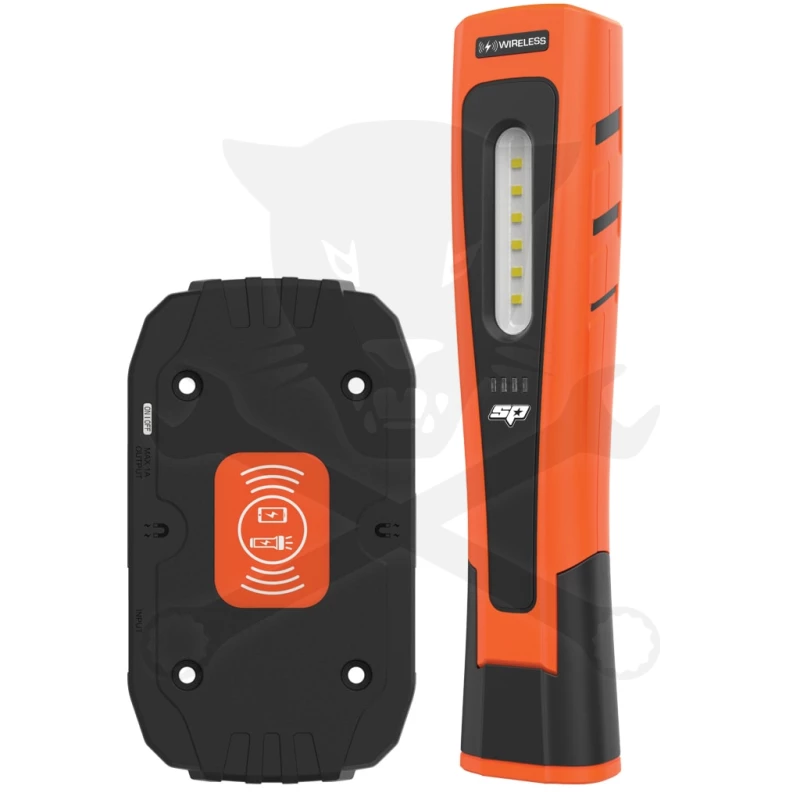 Szerelőlámpa LED SMD 5W lámpa akkus USB - WIRELESS CHARGE -  SP Tools