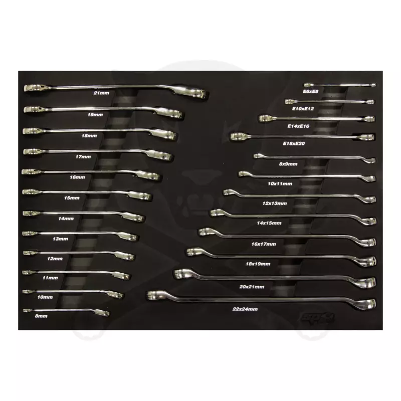 Szerszámos kocsi gyári-felszerelt 411 db-os 13 fiók TECH S. - SP Tools