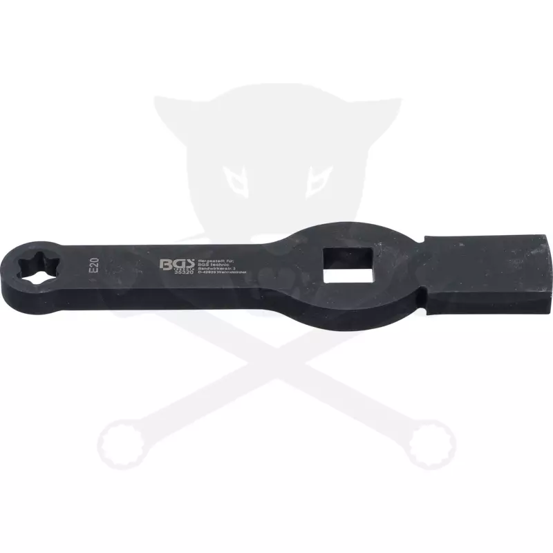 Féknyeregkulcs -TEHER- 20 mm üthető belső torx 3/4" MAN - BGS