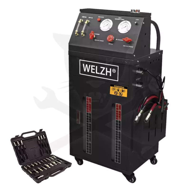 Automata váltóolaj ATF cserélő és tisztító készülék 2x30L - Welzh