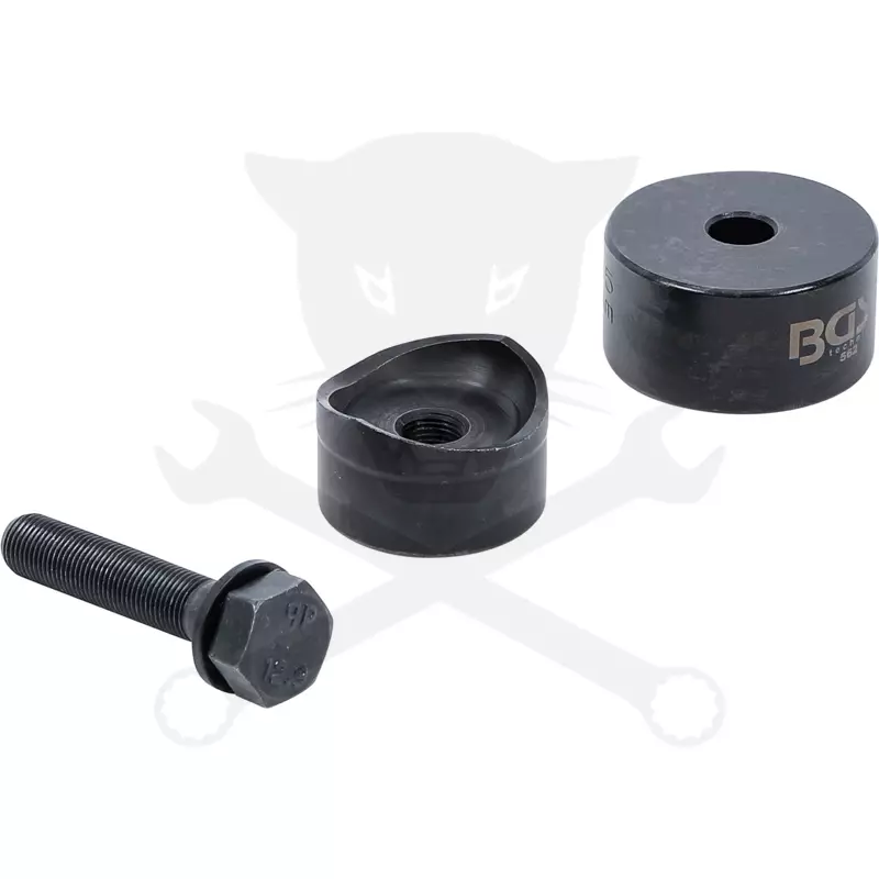 Körkivágó készlet fémre HSS 3 db-os 35 mm - BGS