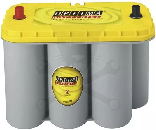 Akku OPTIMA YELLOW TOP 12V 75Ah 975A Közép pólus 325x165x218 mm