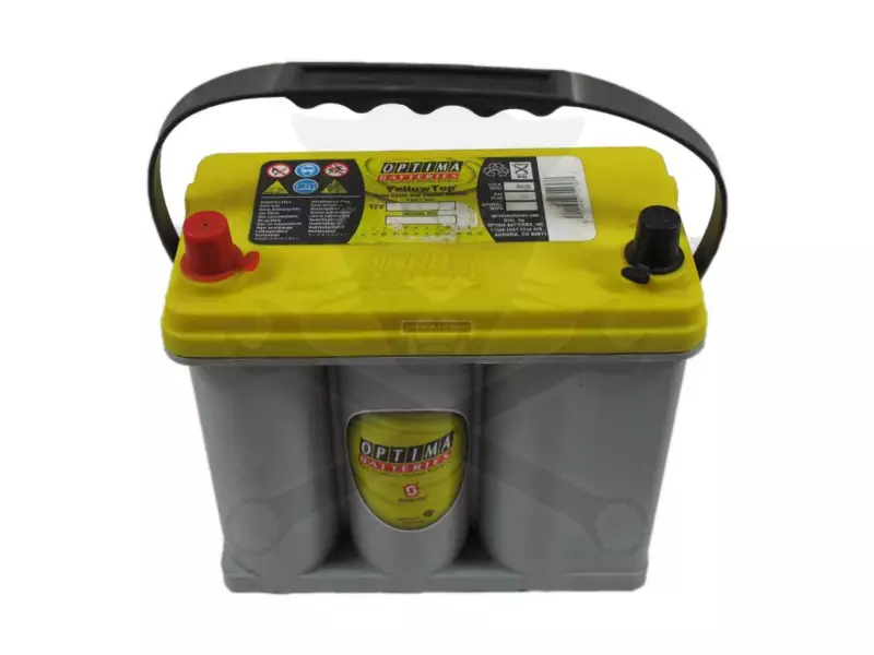 Akku OPTIMA YELLOW TOP 12V 38Ah 460A Bal pozitív 237x129x201 mm
