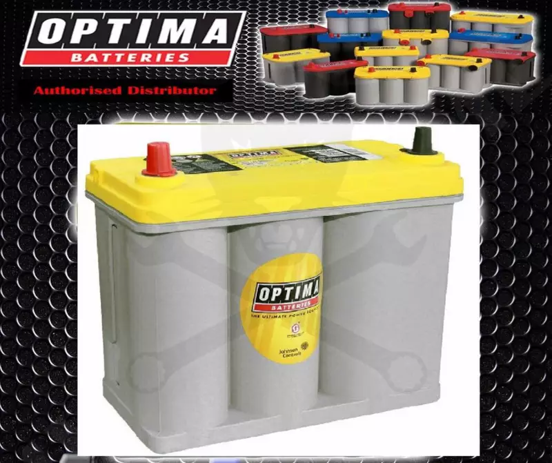Akku OPTIMA YELLOW TOP 12V 38Ah 460A Bal pozitív 237x129x201 mm