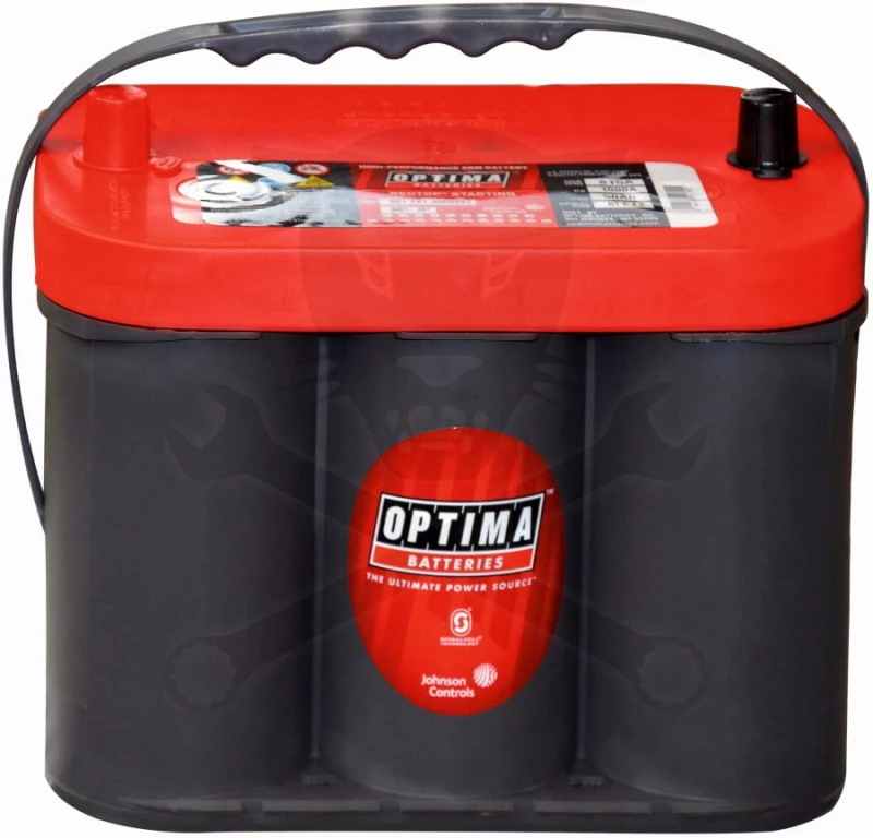 Akku OPTIMA RED TOP 12V 50Ah 815A Közép pólus 254x172x173 mm