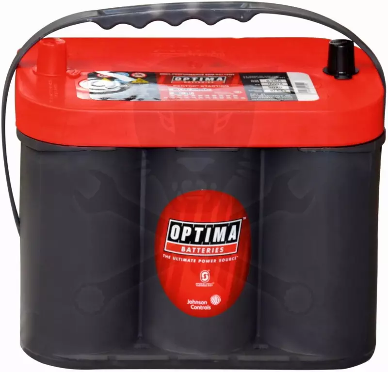 Akku OPTIMA RED TOP 12V 50Ah 815A Közép pólus 254x172x173 mm