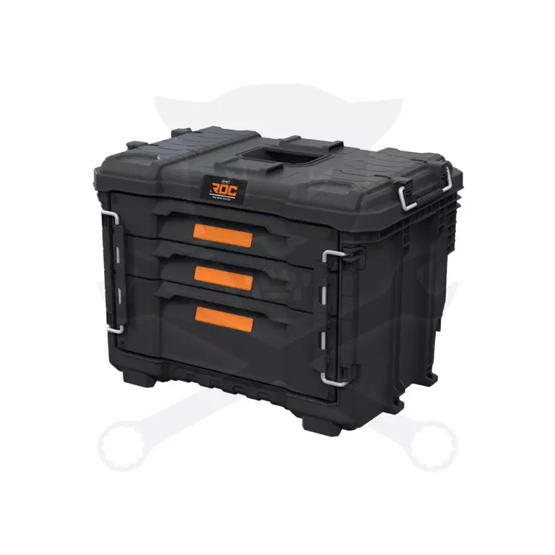 Szerszámos láda ROC Pro Gear 2.0 - 3 fiókos tárolórendszer - Keter
