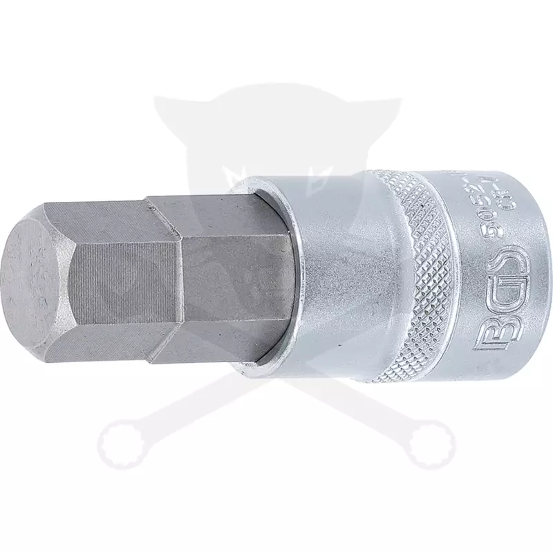 Rátűzőkulcs - crowa+bit 1/2" imbusz 18 x 70 mm BGS