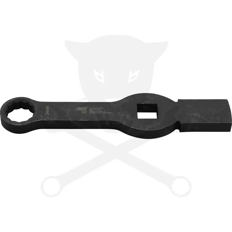 Féknyeregkulcs -TEHER- 24 mm üthető 12 lapú 3/4" - BGS