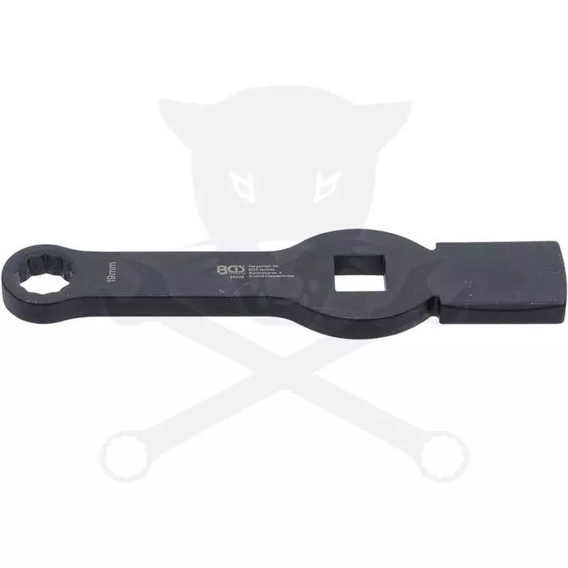 Féknyeregkulcs -TEHER- 19 mm üthető 12 lapú 3/4" - BGS