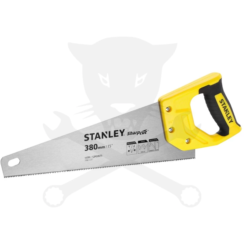 Fémfűrész 550 mm - Sharpcut 7 TPI - Stanley