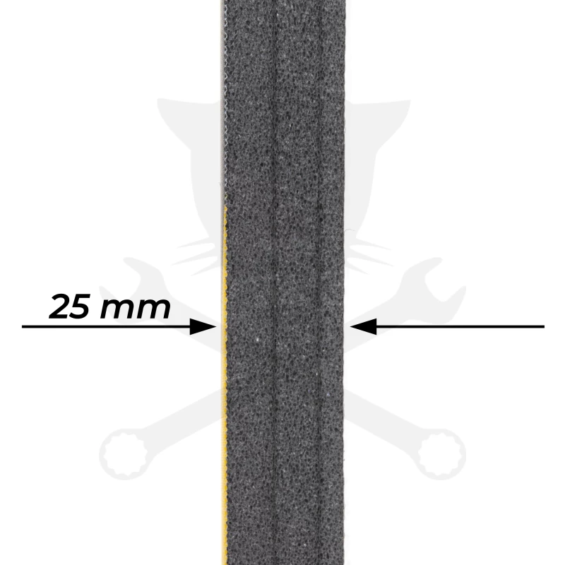 Fényezés és falvédő öntapadó szivacs garázsba 2 db=1 pár 50x25x2,5 cm