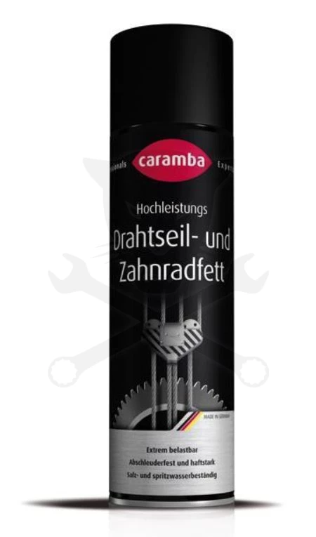 Drótkötél- és Fogaskerék zsír spray 500 ml Caramba